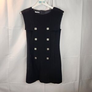 Pollini Black Mini Dress